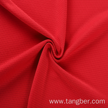 sportswear polyester spandex jacquard mesh fabric